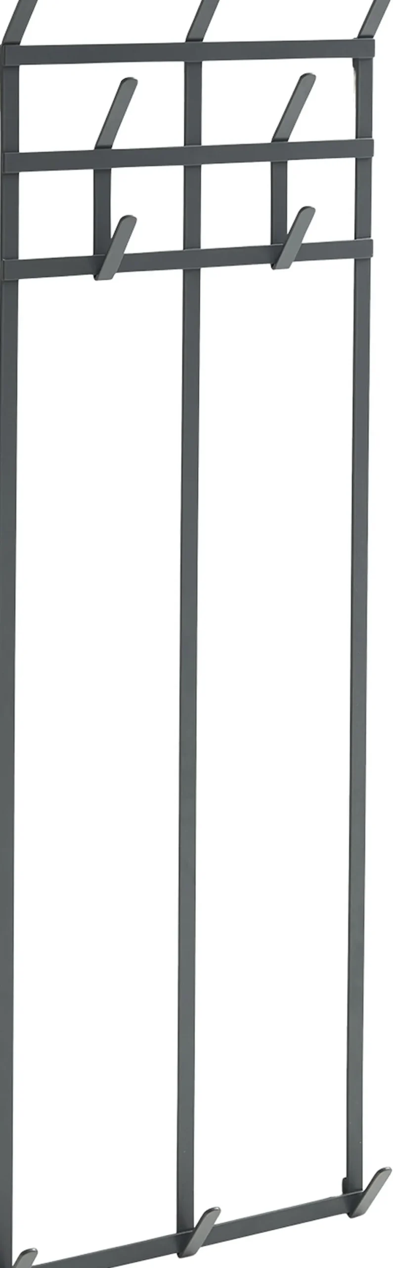 Hay Knager & Knagerækker>Tape Coat Rack-Large-Charcoal