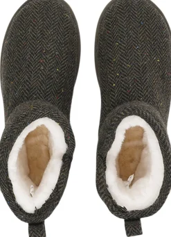 Discount TATLOW WOOL - WOOL BOOTS WITH SHEARLING LINING Hjemmesko