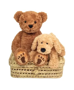 Børn Teddy Hermann Bamser>- Brun bamse 45 cm