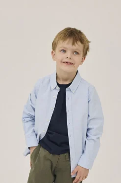 Outlet Teis oxford shirt - GOTS Børn Overdele