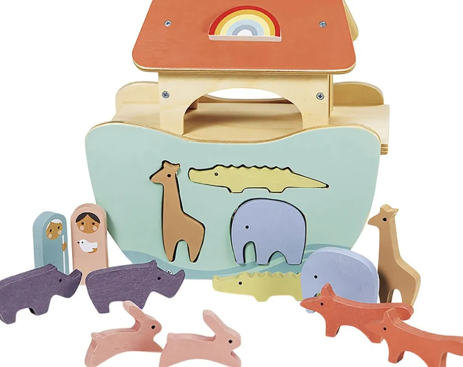 Børn Tender Leaf Babylegetøj>- Noahs Ark puttekasse - Lille