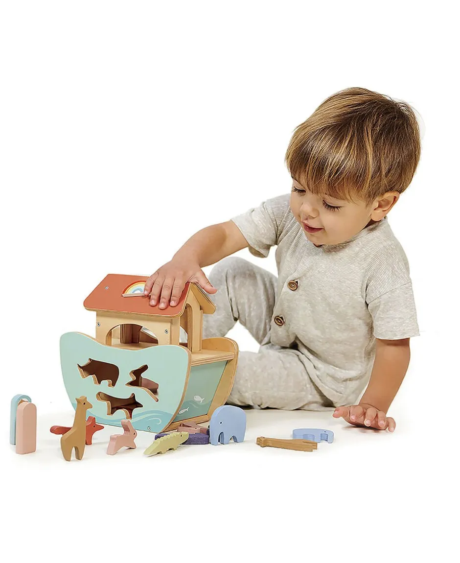 Børn Tender Leaf Babylegetøj>- Noahs Ark puttekasse - Lille