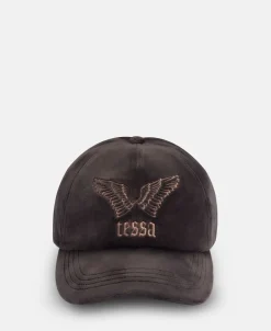 Tessa x Juicy - kasket m. broderet vingemotiv-Juicy Couture Outlet