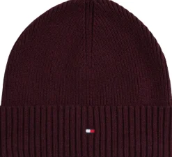 TH FLAG PIMA COTTON BEANIE-Tommy Hilfiger Outlet