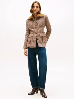 TH T-STRAP LEATHER POINTY BOOTIE Dame Sæsonens Sko