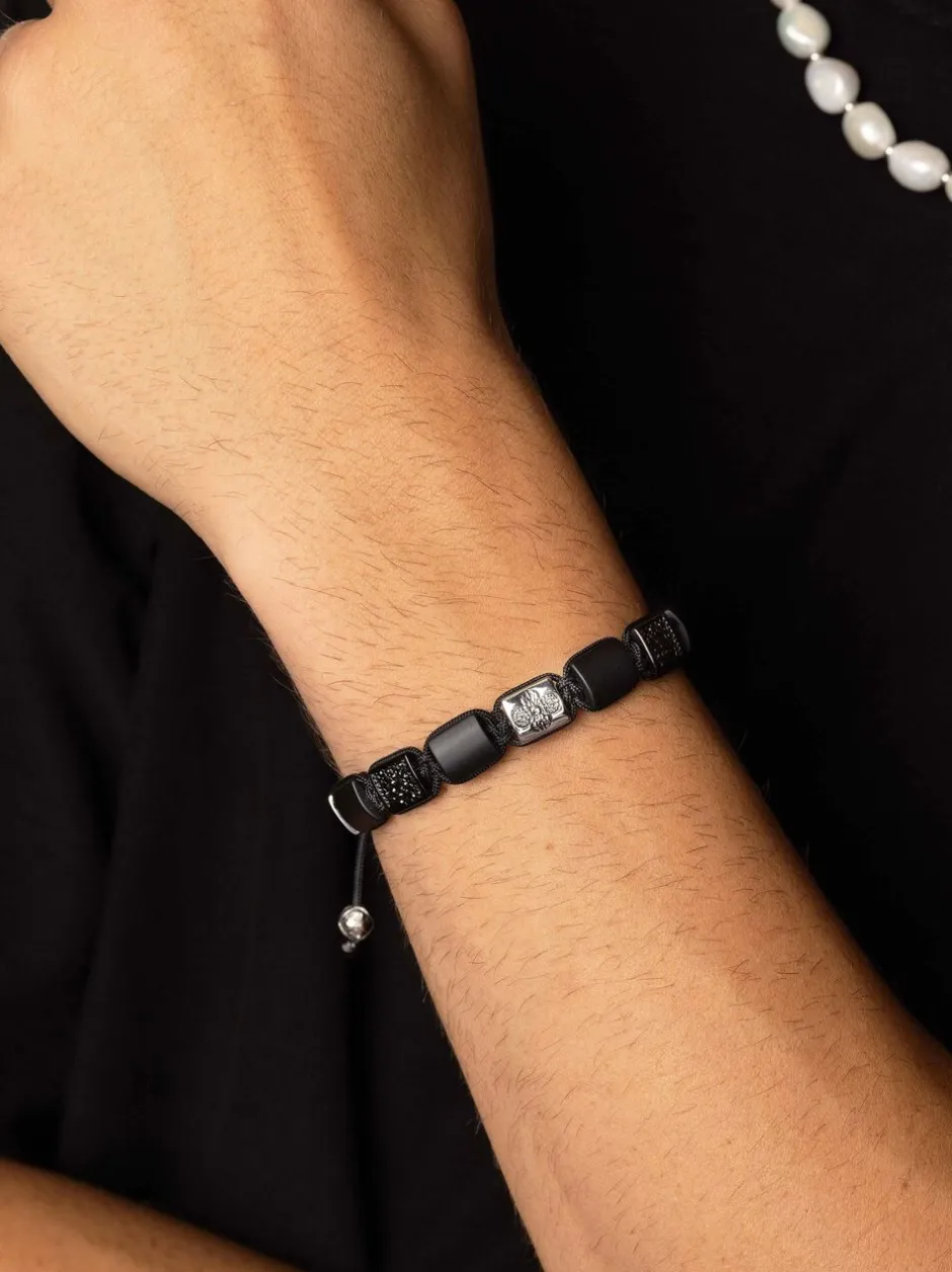 The CZ Flatbead Collection - Onyx and Silver-Nialaya New