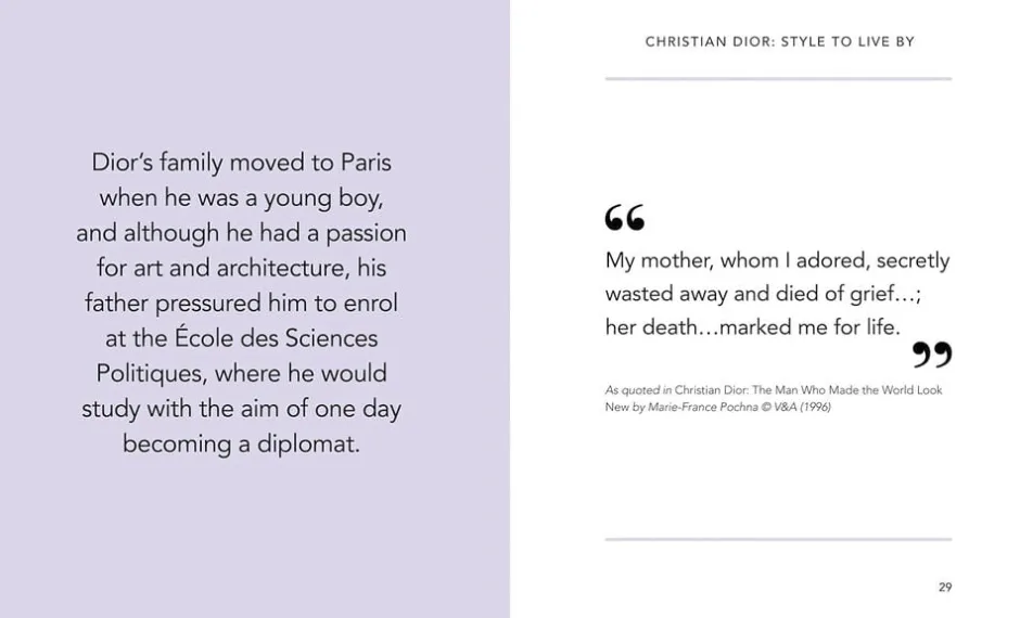 The Little Guide to Christian Dior-New Mags Clearance