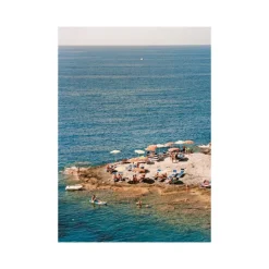 The Poster Club x Anna Pihan - Ponza Tangerine-Poster & Frame