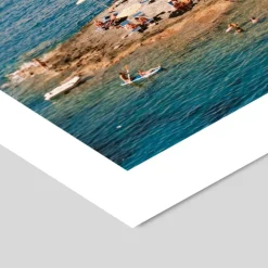 The Poster Club x Anna Pihan - Ponza Tangerine-Poster & Frame