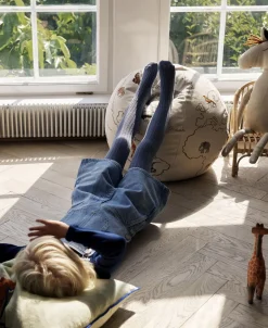 Online The World Pouf - Off-white Børn Børneværelse