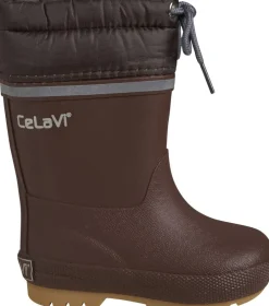 Thermal wellies w. lining-solid-CeLaVi Clearance