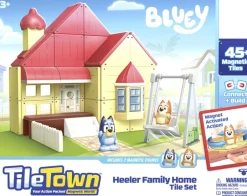 Hot Tile town Bluey House Børn Konstruktionslegetøj