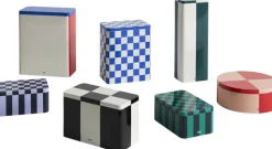 Discount Tin Container-Small-Green and dark Opbevaring