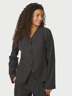 Toots Structure Blouse Dame Bluser & Skjorter
