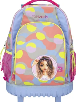 Børn Top Model Tasker>TopModel Skolerygsækm/ trolley FLASH
