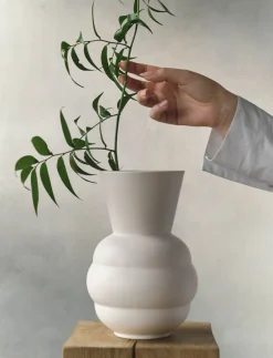 Tortus Archie vase No1 white-Knabstrup Keramik New