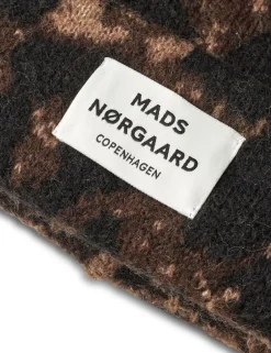 Clearance Tosca Anuska AOP Beanie Dame Hatte & Huer