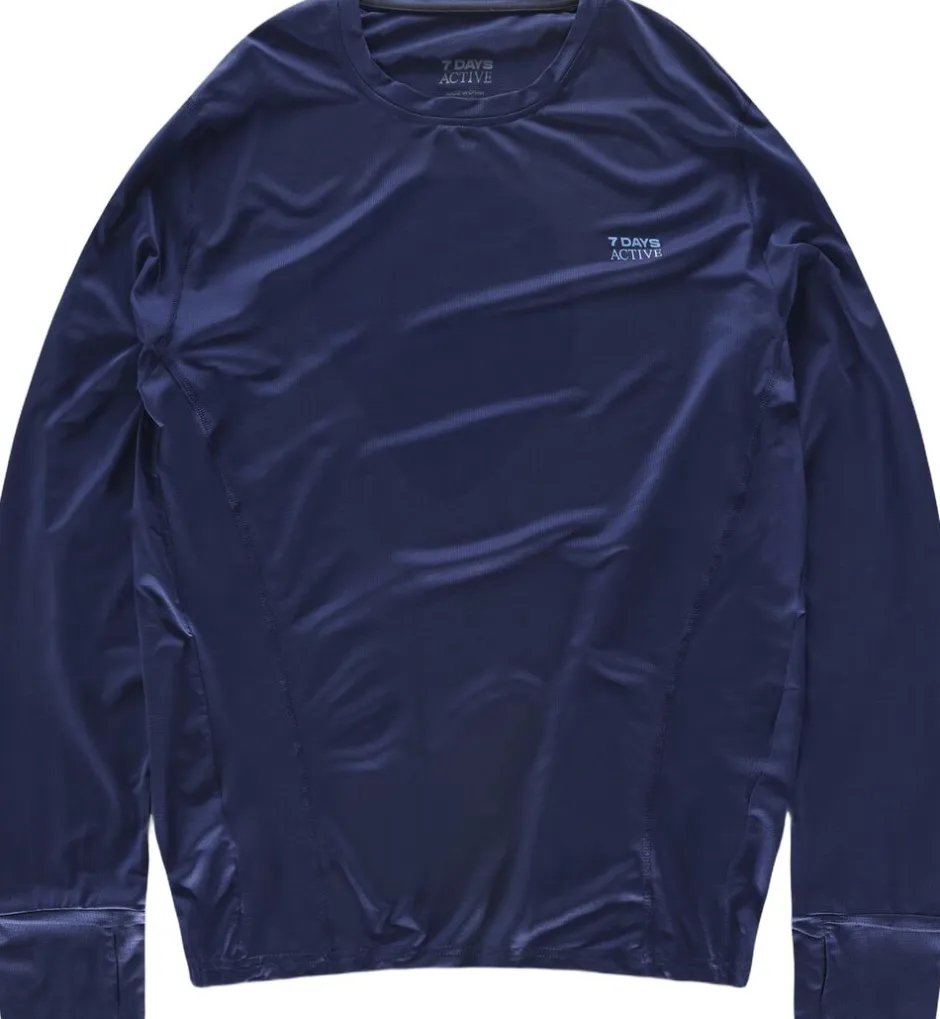 7 Days Active T-Shirts>Training Long Sleeve Tee