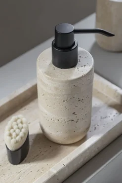Mette Ditmer Badeværelsestilbehør>TRAVERTINE dispenser, tall