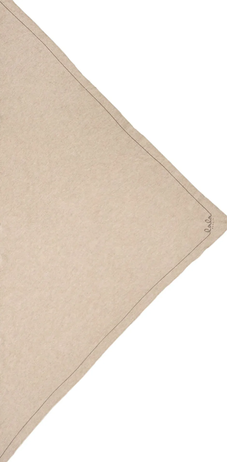 Dame Lala Berlin Cashmere|Halstørklæder & Tørklæder>Triangle Solid Logo M - 100% cashmere