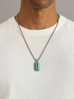 Nialaya Smykker>Trinity Pendant Necklace in