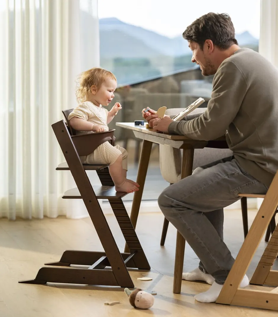 Børn Stokke Højstole & Tilbehør>Tripp Trapp® Stol Oak Warm Brown