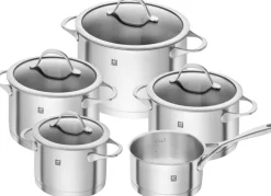 Zwilling Gryder & Pander>Trueflow grydesæt 5-dele