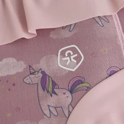 Trunks W. Frills, Flower AOP Børn Badetøj