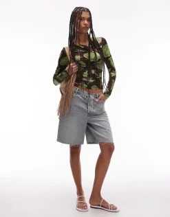 TSAUDREY ASYMMETRIC TOP JSR - COTTON BLEND-Topshop Best