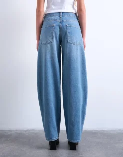 TSLOWRIE LR BAGGY DNM JEANS MB-Topshop Clearance