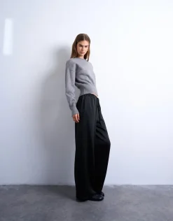 TSNANA STRAIGHT LEG SATIN PANT Dame Bukser