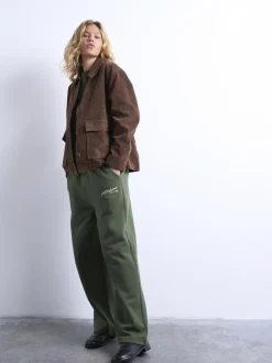 TSPALOMA EMB JOGGERS JSR - COTTON-Topshop New