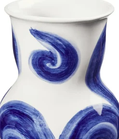 Clearance Tulle Vase H22. 5 cm blå Vaser & Urtepotteskjulere