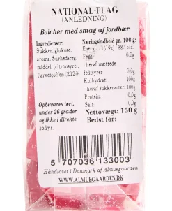 Hot Turist-Gaveæske med danske flag, H. C. Andersen og andre national bolc Blandet Kurve|Bolcher