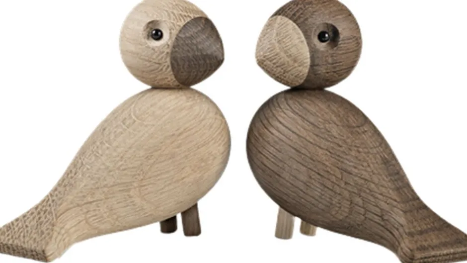 Kay Bojesen Figurer & Skulpturer>Turtelduer 2 stk.