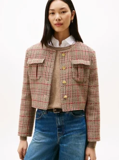 Online TWEED LADY JACKET Dame Blazere & Veste