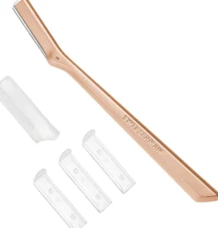 Tweezerman Makeup Tilbehør>Retail Facial Razor Rose Gold