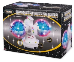 Børn Lamper og disco lys Interaktivt Legetøj>TWIN KUGLERmRAINBOW LYS