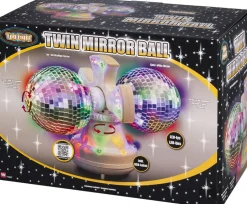 TWIN SPEJLKUGLERmLEDLYS Børn Diverse Legetøj