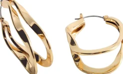 Dame MANGO Andet>Twisted hoop earrings