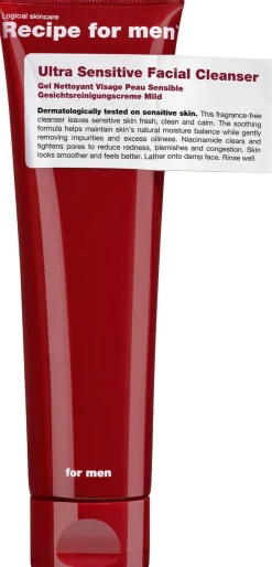 Discount Ultra Sensitive Facial Cleanser 100 ml. Hudpleje|Hudpleje