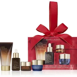 Estée Lauder Gaveæsker|Hudpleje Gaveæsker>Unwrap Your Glow Rescue + Reset + Repair Starter Set