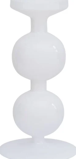 candle holder Bulb white, 25 cm Lys & Lysestager