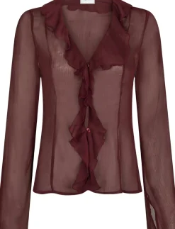 Valappa Chiffon Blouse-Neo Noir