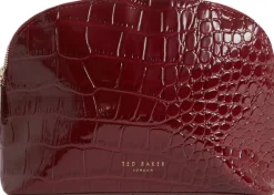 Dame Ted Baker Toilettasker>VALMMA Croc Effect Small Washbag
