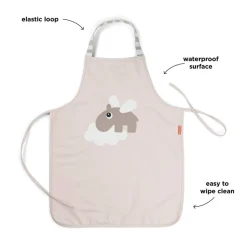 Clearance Vandtæt børneforklæde Happy clouds Børn Hagesmække