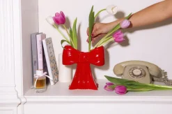 Vase - Bow - Red-Doiy New