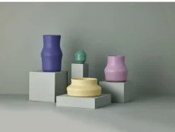 Gense Vaser & Urtepotteskjulere>Vase Dorotea 17 x 28 cm Iris Blue Keramik