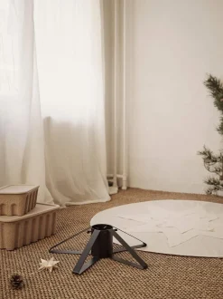 Vela Star Christmas Tree Blanket - Natural-Ferm Living Best