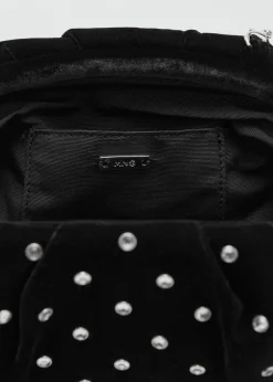 Hot Velvet strass clutch Dame Festtasker|Clutches